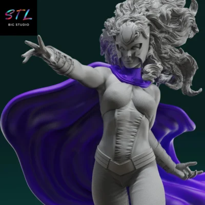 figura polaris stl impresion 3d x-men marvel