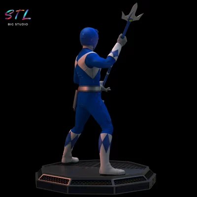 figura power rangers stl impresion 3d