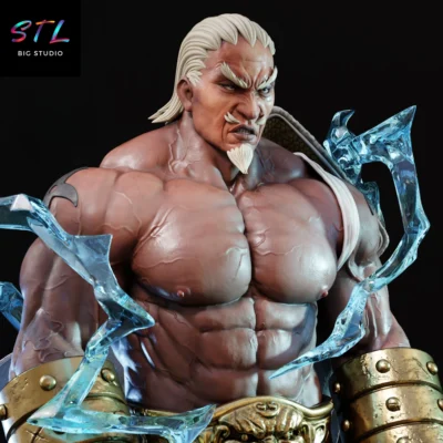 figura raikage stl naruto para impresion 3d