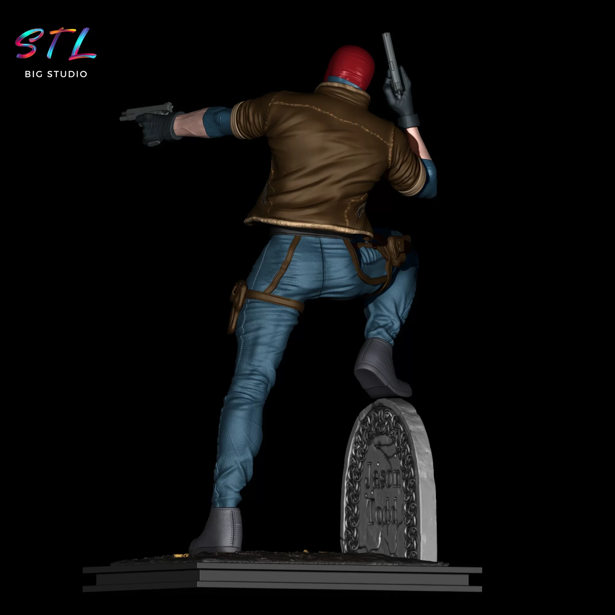 figura redhood stl dc batman universo 3d figura redhood stl dc batman universo 3d