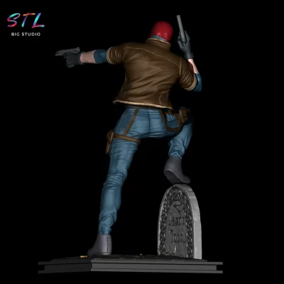 figura redhood stl dc batman universo 3d