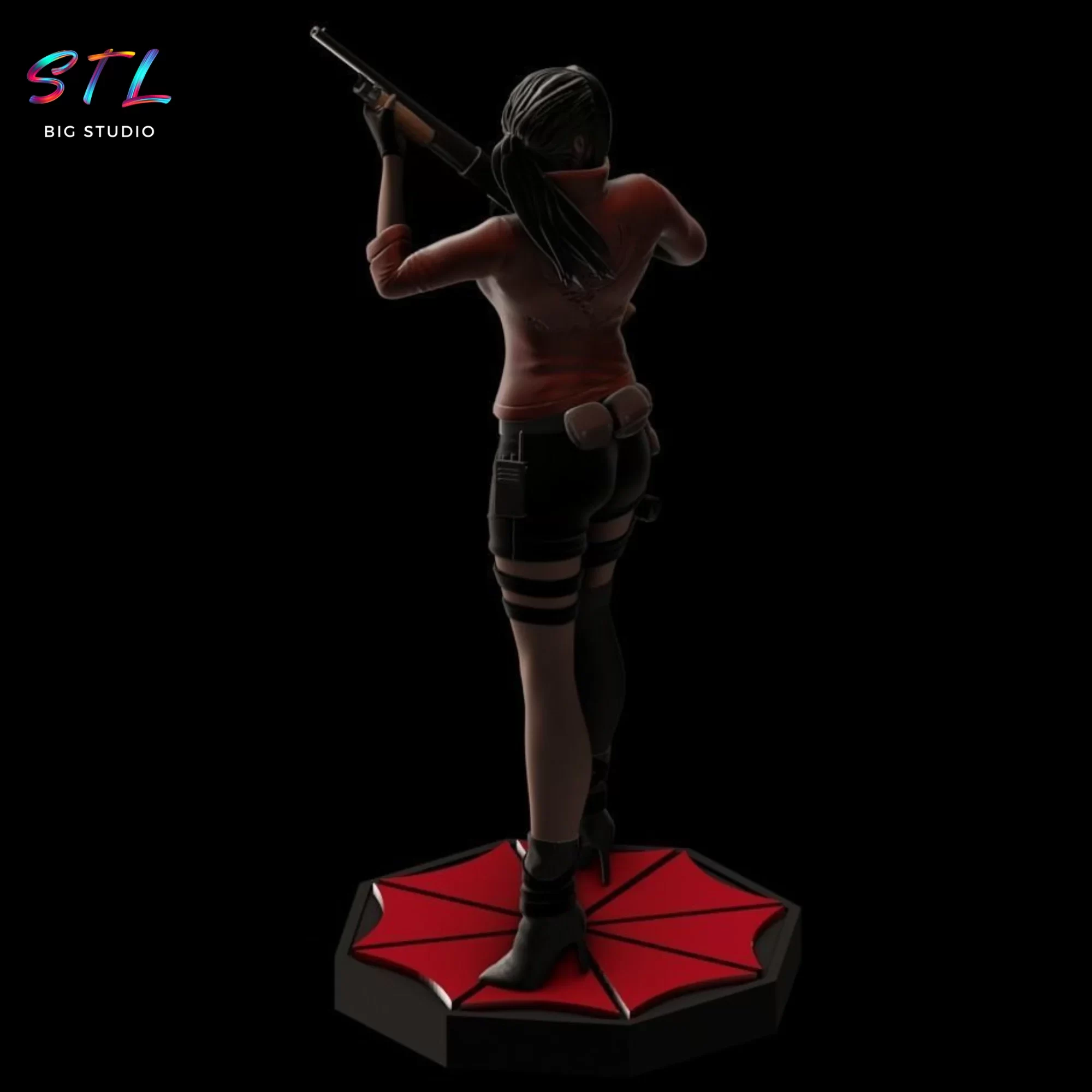figura resident evil stl claire redfield imprimir 3d figura resident evil stl claire redfield imprimir 3d