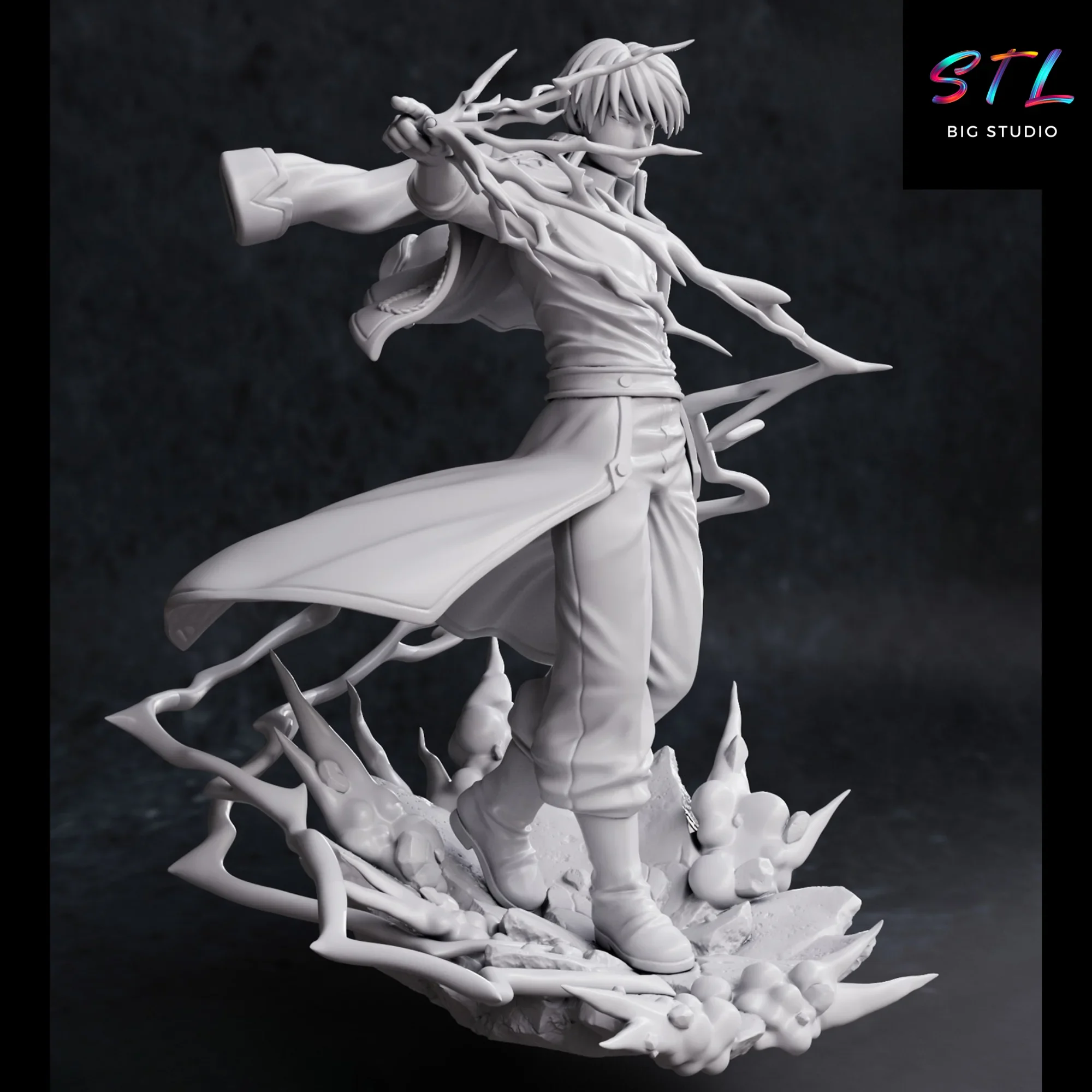 figura roy mustang stl impresion 3d fullmetal alchemist figura roy mustang stl impresion 3d fullmetal alchemist