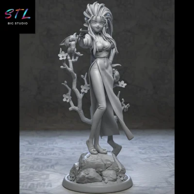 figura ryoko hakubi stl impresion 3d tenchi muyo