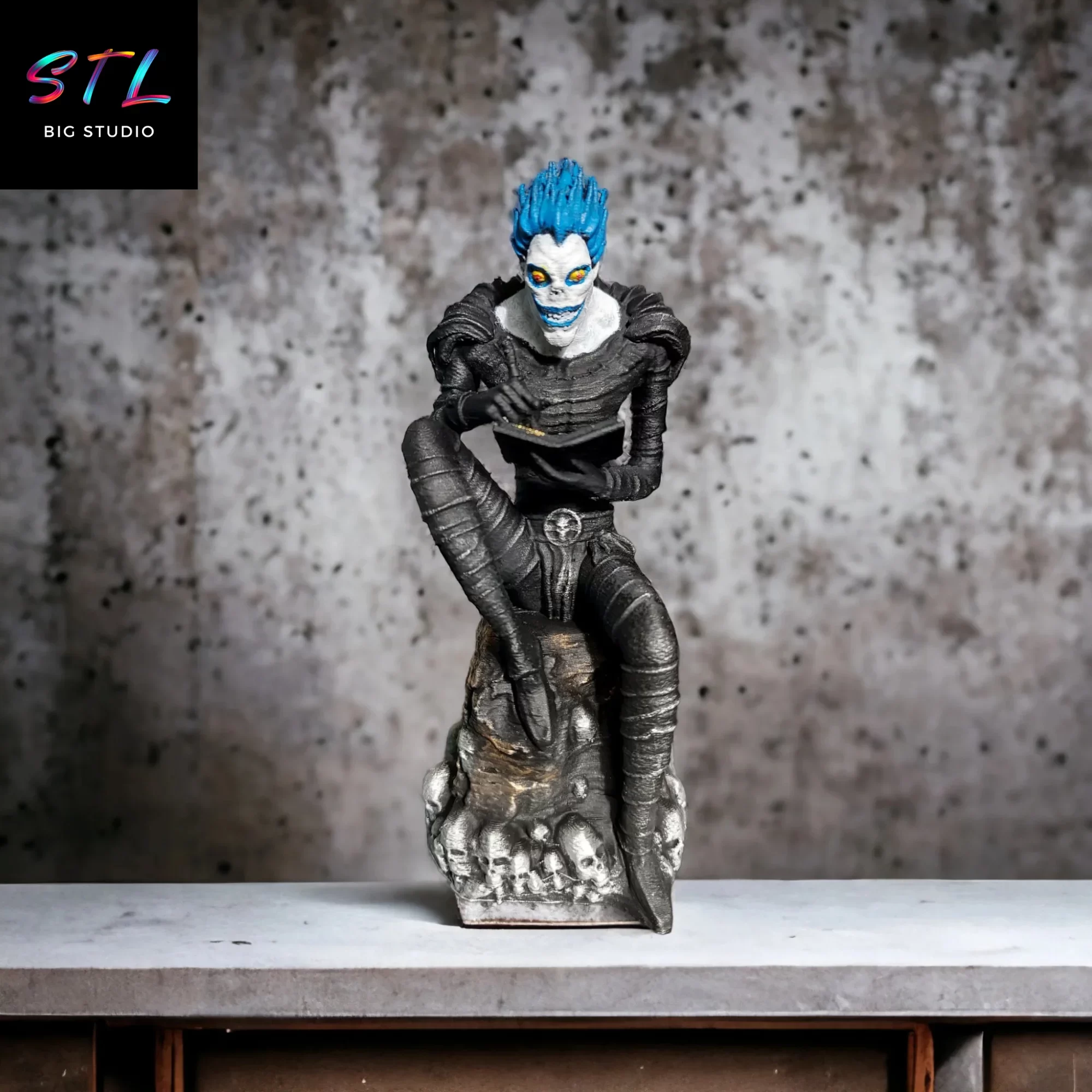 figura ryuk stl 3d figura ryuk stl 3d