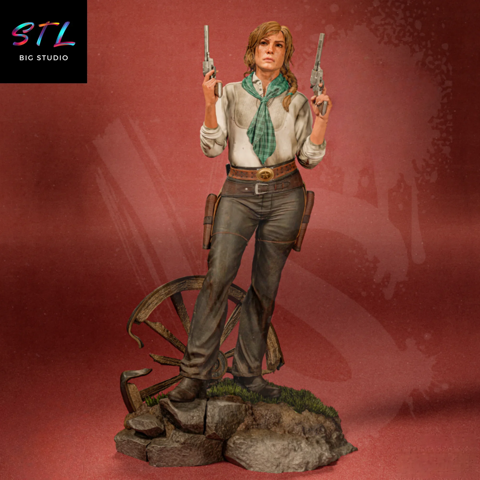 figura sadie adler stl impresion 3d red dead redemption figura sadie adler stl impresion 3d red dead redemption