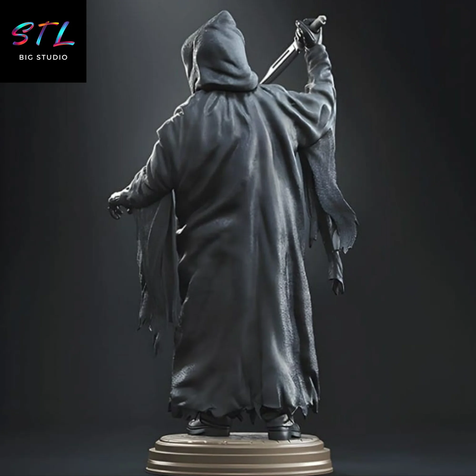 figura scream stl ghostface para impresion 3d figura scream stl ghostface para impresion 3d