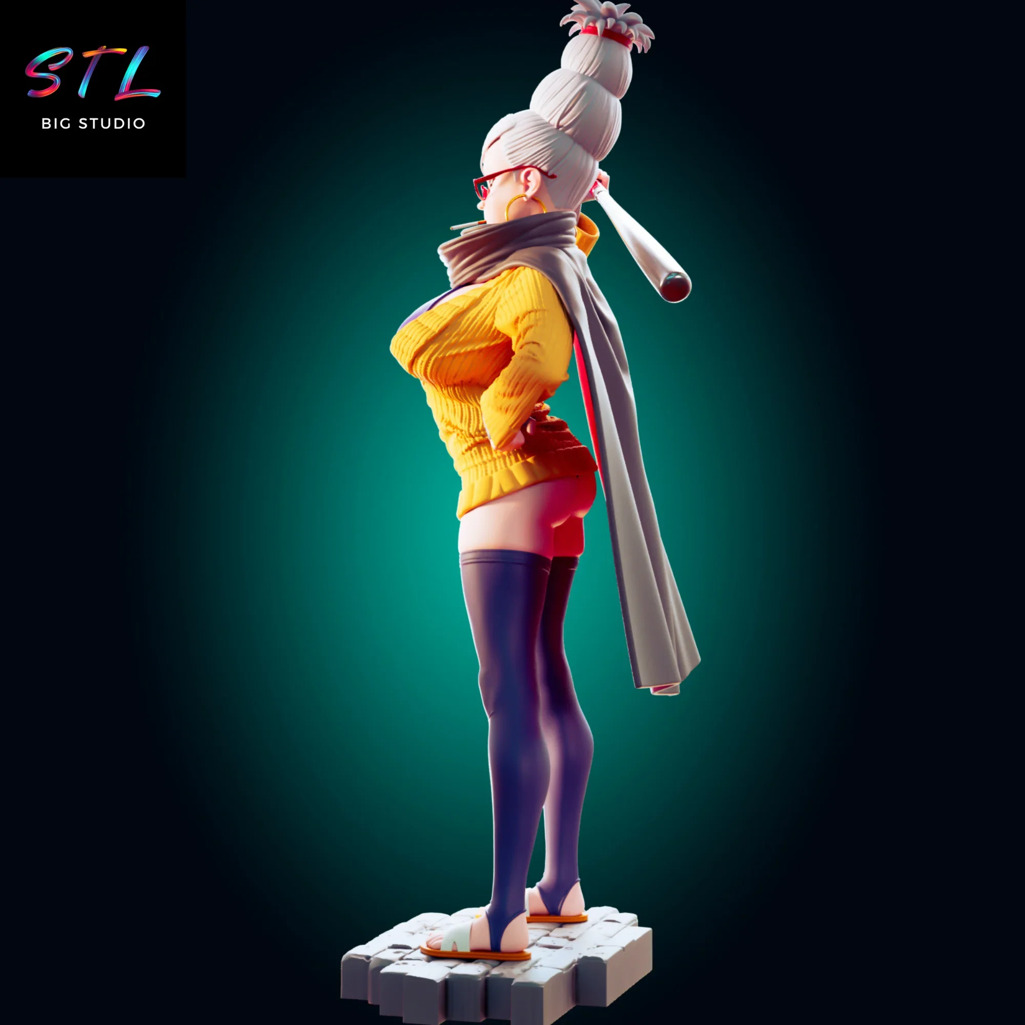 figura seiko ayase stl impresion 3d dandadan figura seiko ayase stl impresion 3d dandadan