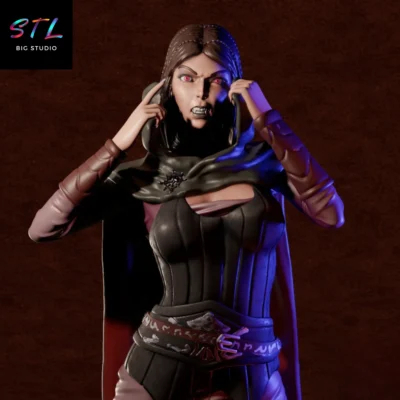 figura serana stl impresion 3d skyrim