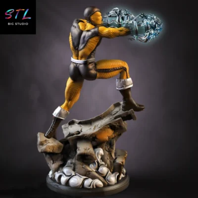 figura shocker stl impresion 3d spiderman