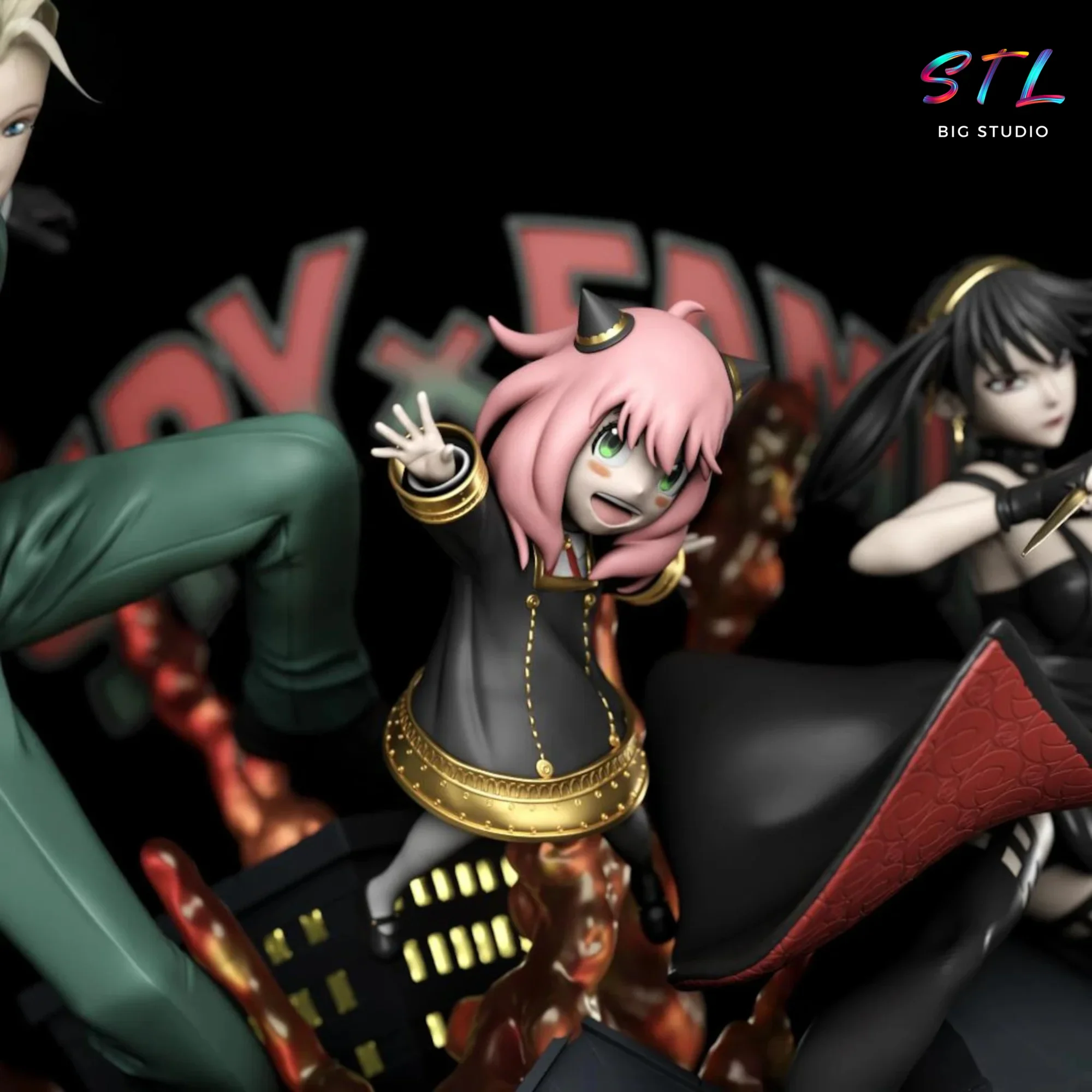 figura spy x family stl para impresion 3d figura spy x family stl para impresion 3d