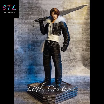 figura squall leonhart stl impresion 3d final fantasy