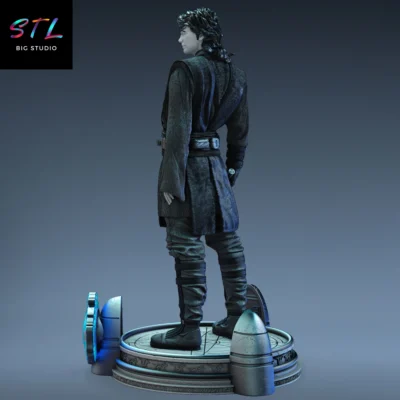 figura star wars stl anakin skywalker impresion 3d