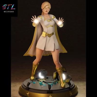 figura starlight stl the boys 3d