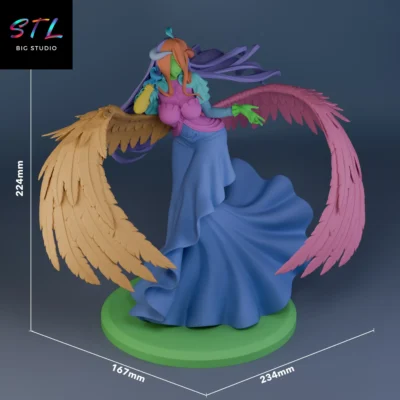 figura stl albedo impresion 3d overlord