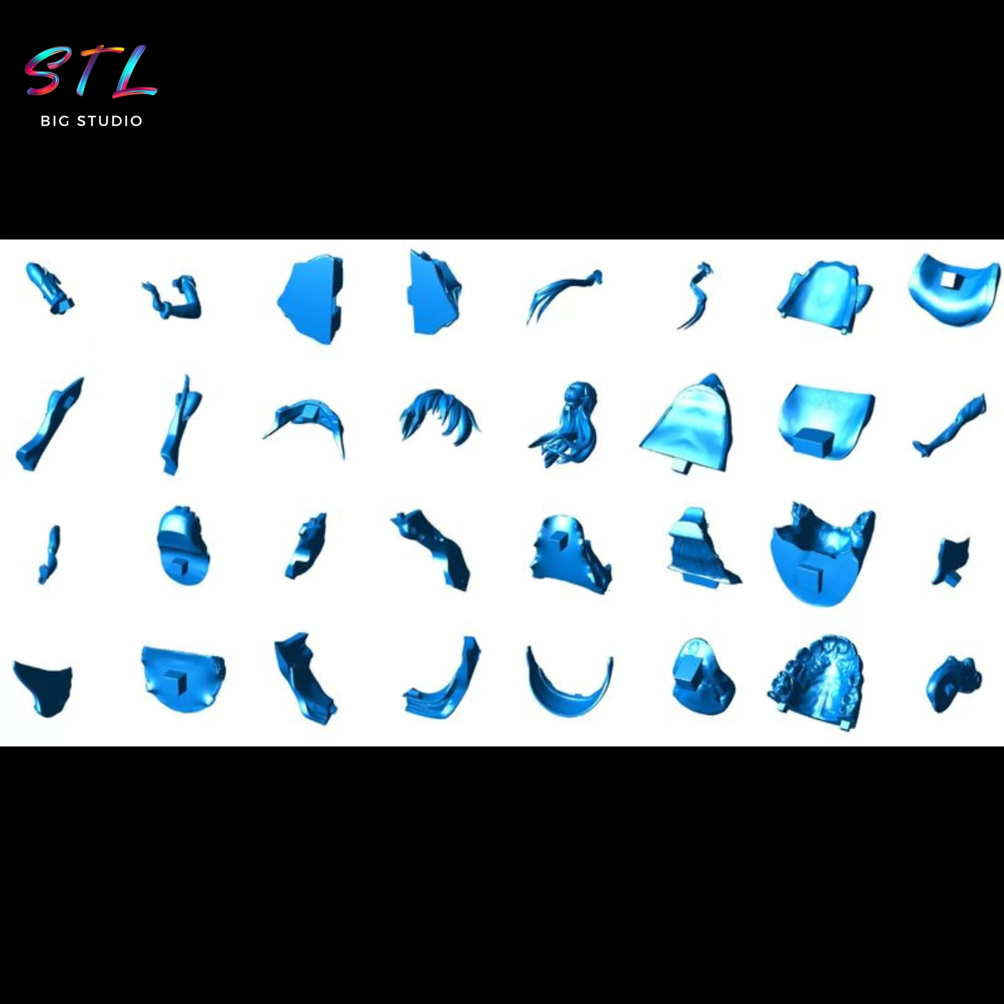 figura stl evangelion diorama asuka langley