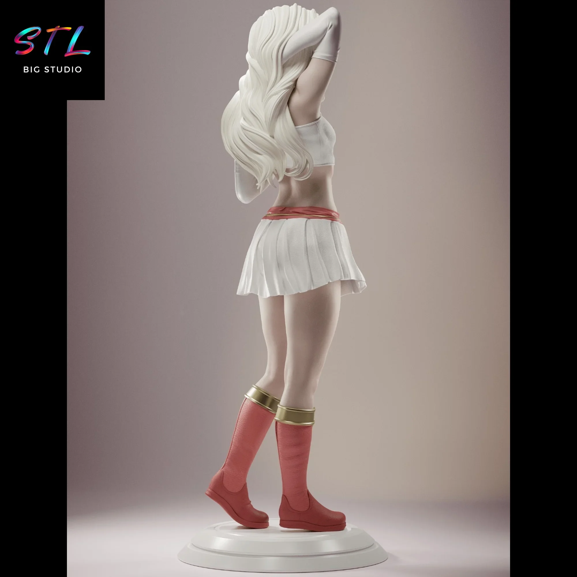 figura stl supergirl para impresion 3d figura stl supergirl para impresion 3d