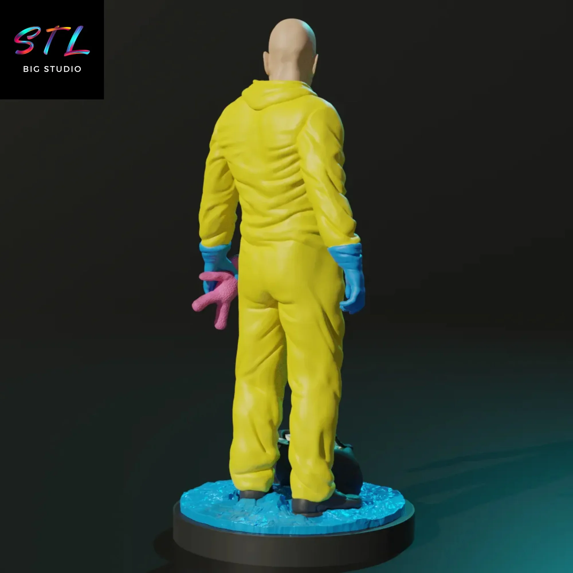 figura stl walter white breaking bad impresion 3d figura stl walter white breaking bad impresion 3d