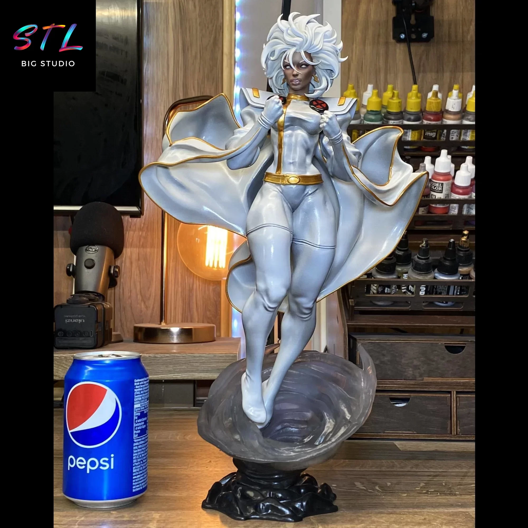 figura storm stl tormenta x men imprimir 3d figura storm stl tormenta x men imprimir 3d