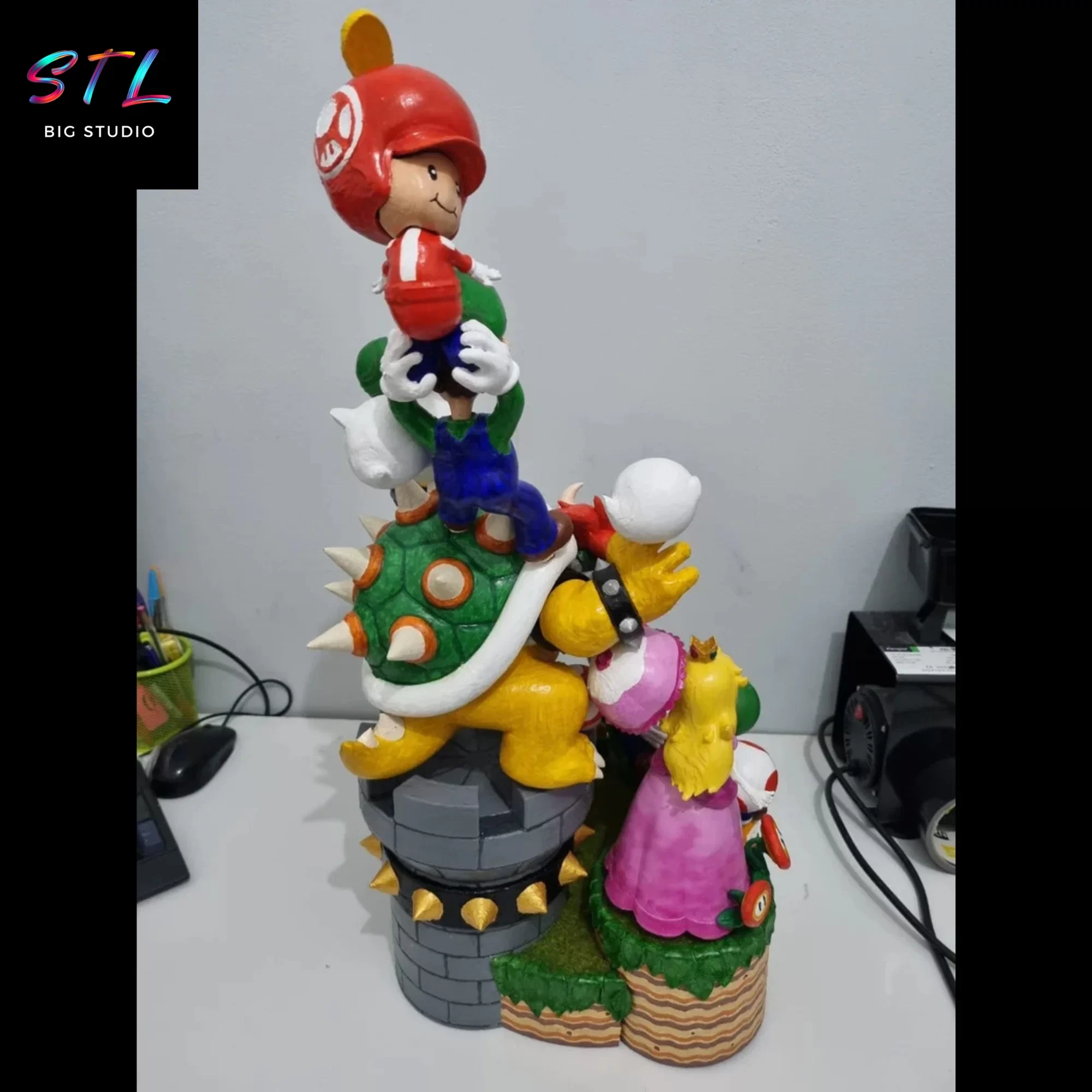figura super mario bros stl 3d figura super mario bros stl 3d