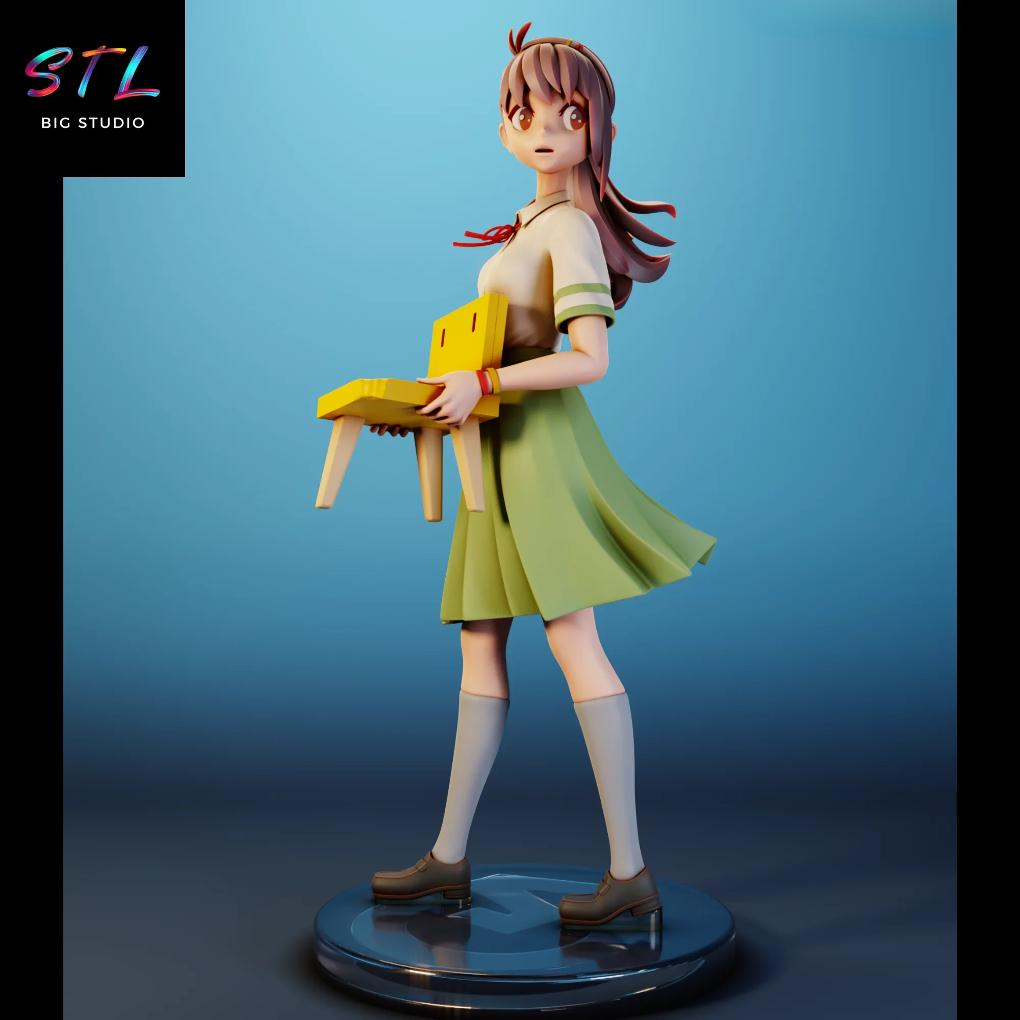 figura suzume stl impresion 3d anime figura suzume stl impresion 3d anime
