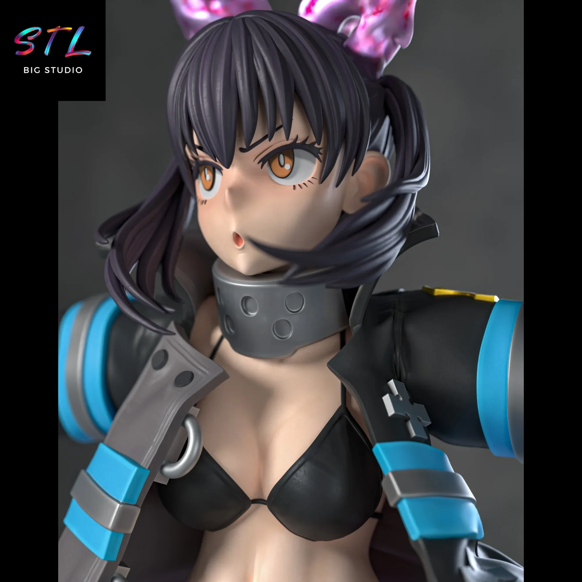 figura tamaki kotatsu stl impresion 3d diorama fire force figura tamaki kotatsu stl impresion 3d diorama fire force