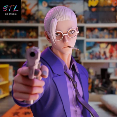 figura taro sakamoto stl impresion 3d sakamoto days