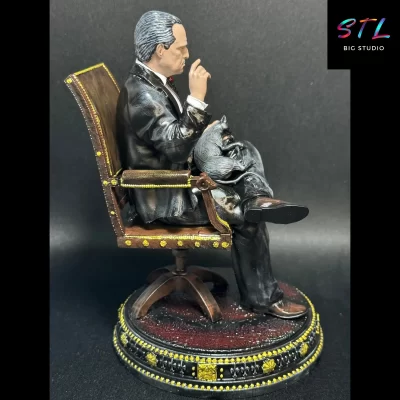 figura the godfather stl imprimir 3d