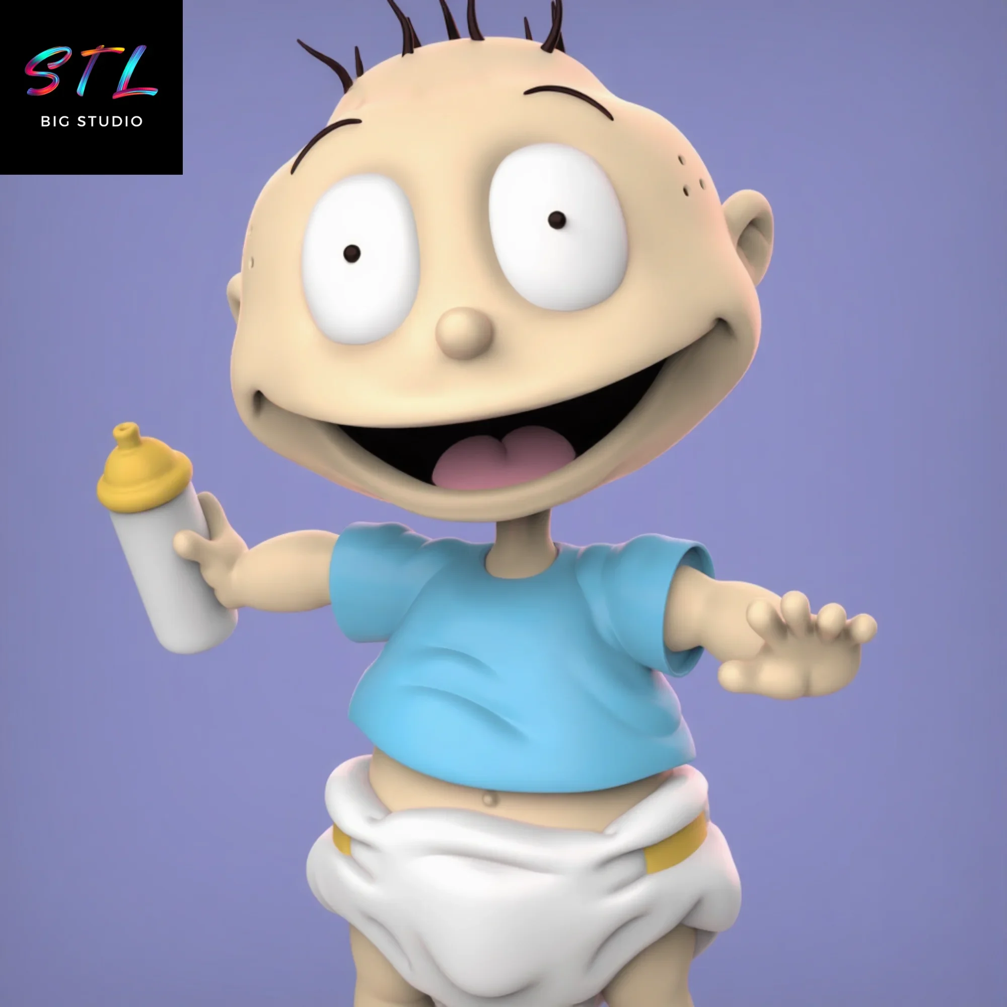 figura tommy pickles impresion 3d rugrats figura tommy pickles impresion 3d rugrats