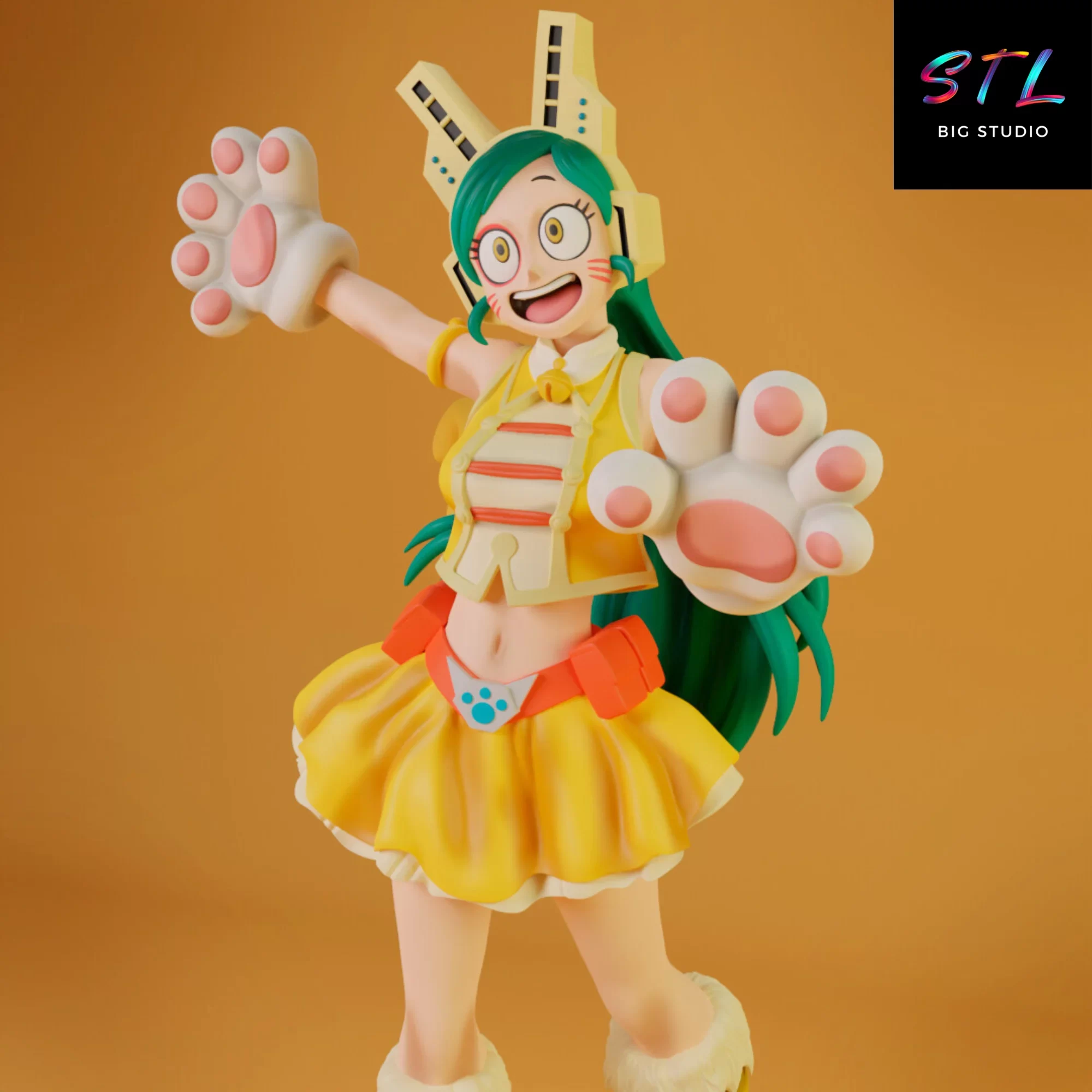 figura tomoko shiretoko stl impresion 3d boku no hero academia figura tomoko shiretoko stl impresion 3d boku no hero academia