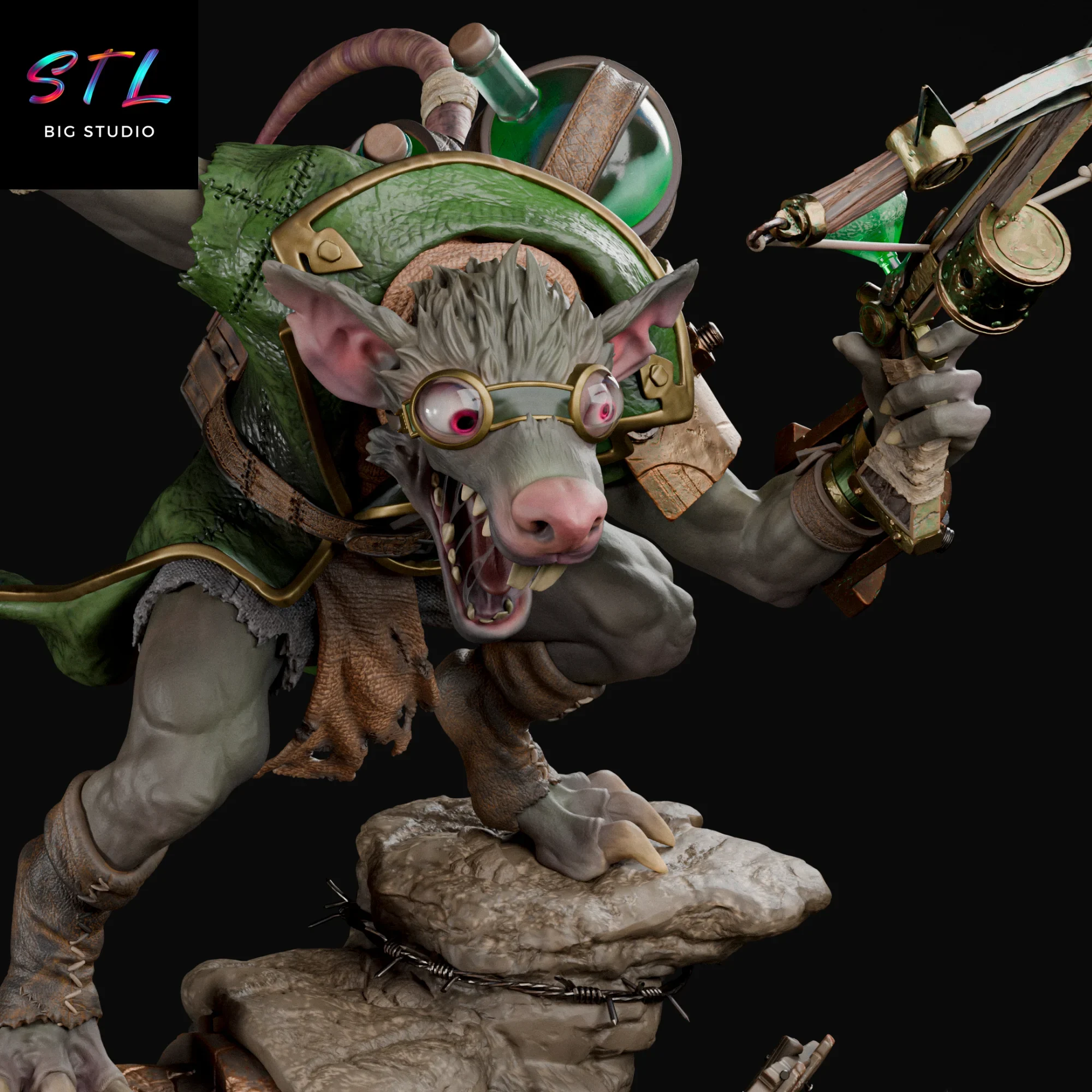 figura twitch stl lol para impresion 3d figura twitch stl lol para impresion 3d