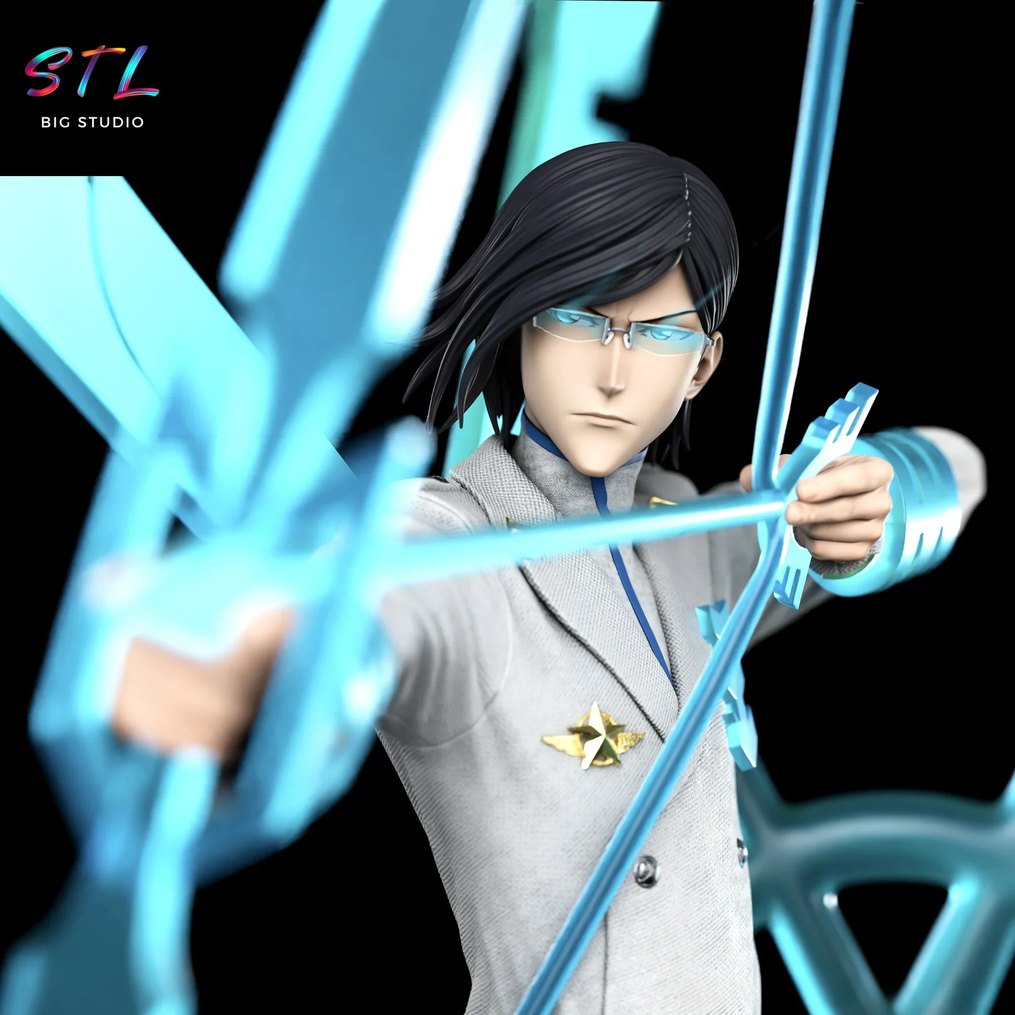 figura uryu ishida stl quincy impresion 3d figura uryu ishida stl quincy impresion 3d