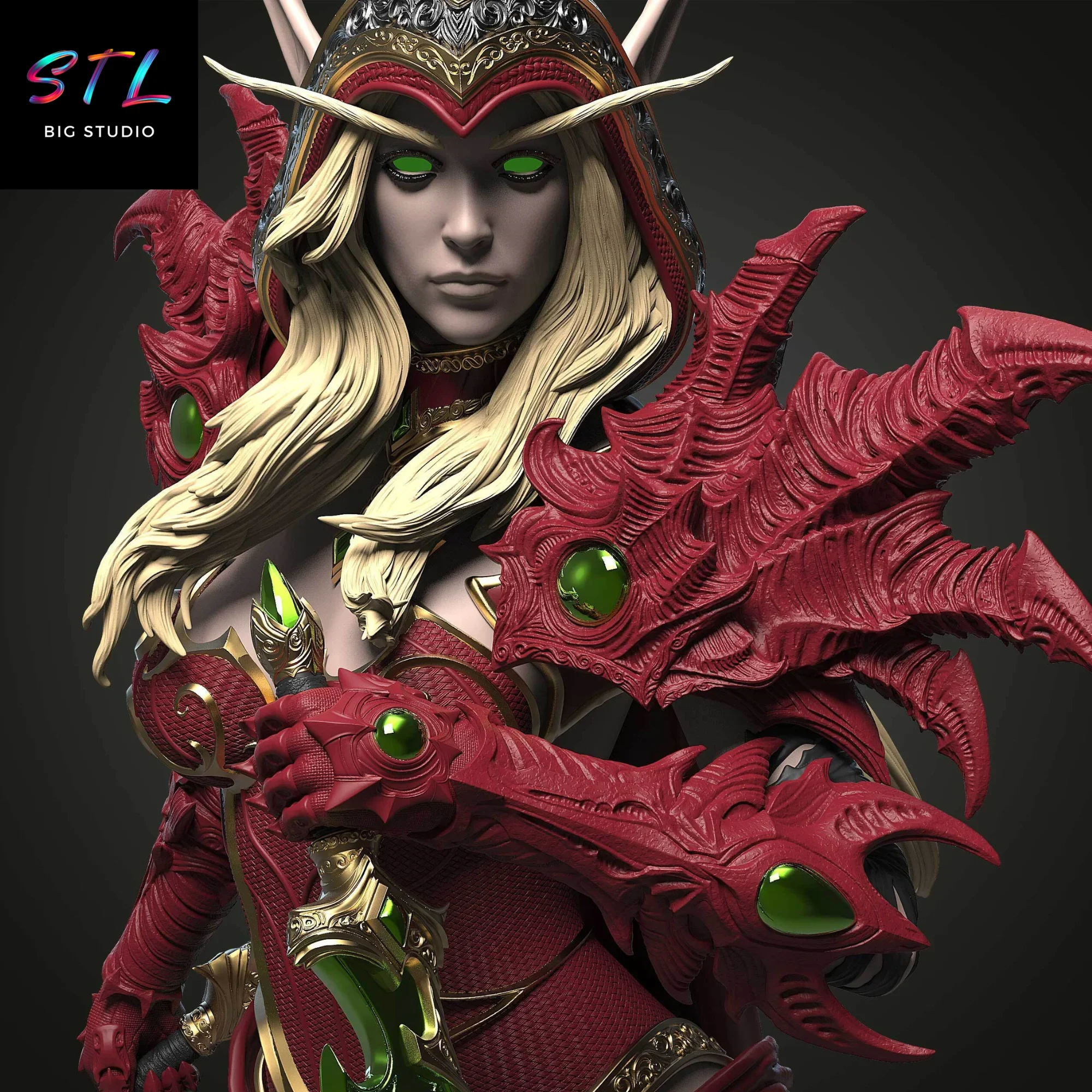 figura valeera sanguinar stl wow para impresion 3d figura valeera sanguinar stl wow para impresion 3d