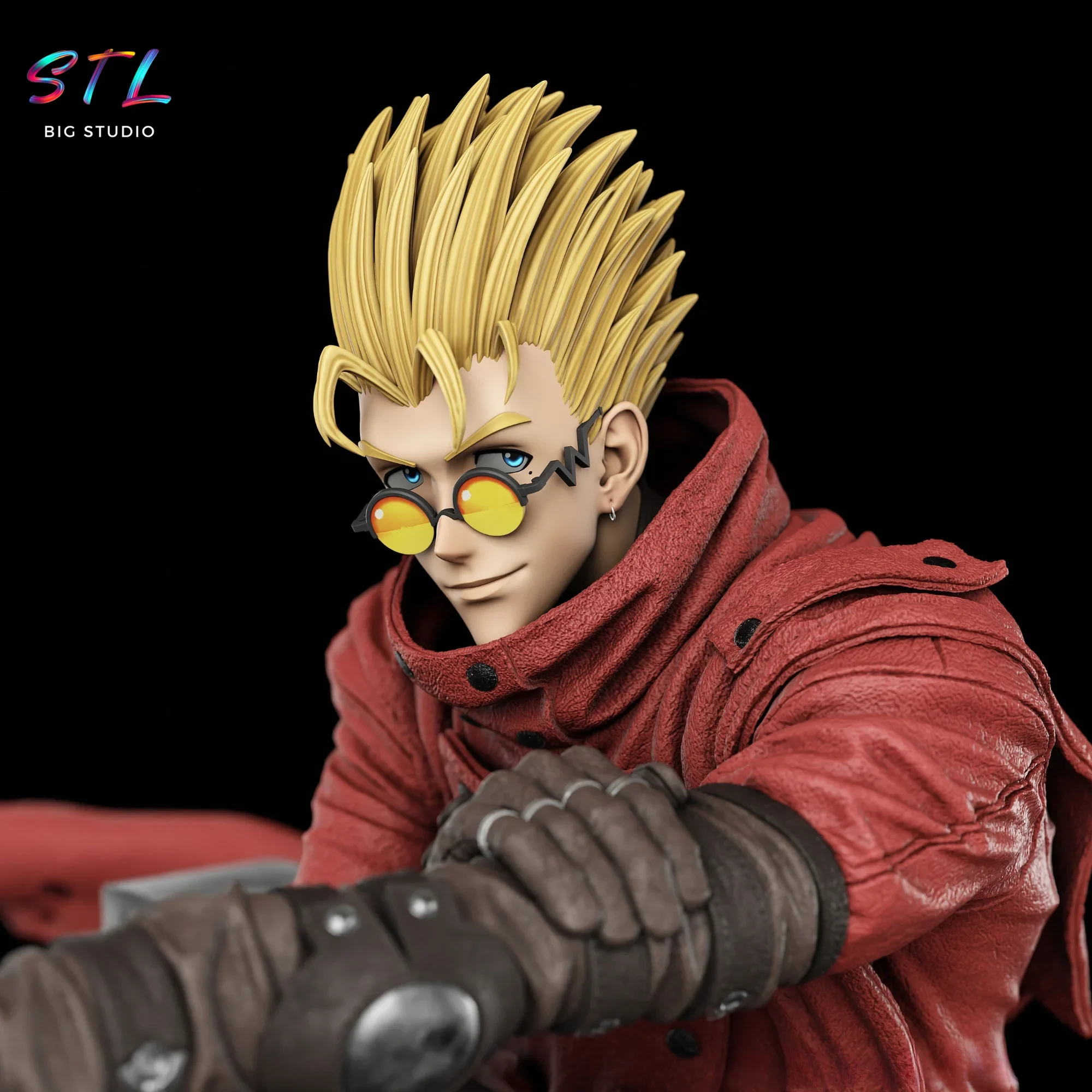 figura vash la estampida stl trigun impresion 3d figura vash la estampida stl trigun impresion 3d