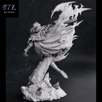 figura vincent valentine stl impresion 3d final fantasy VII