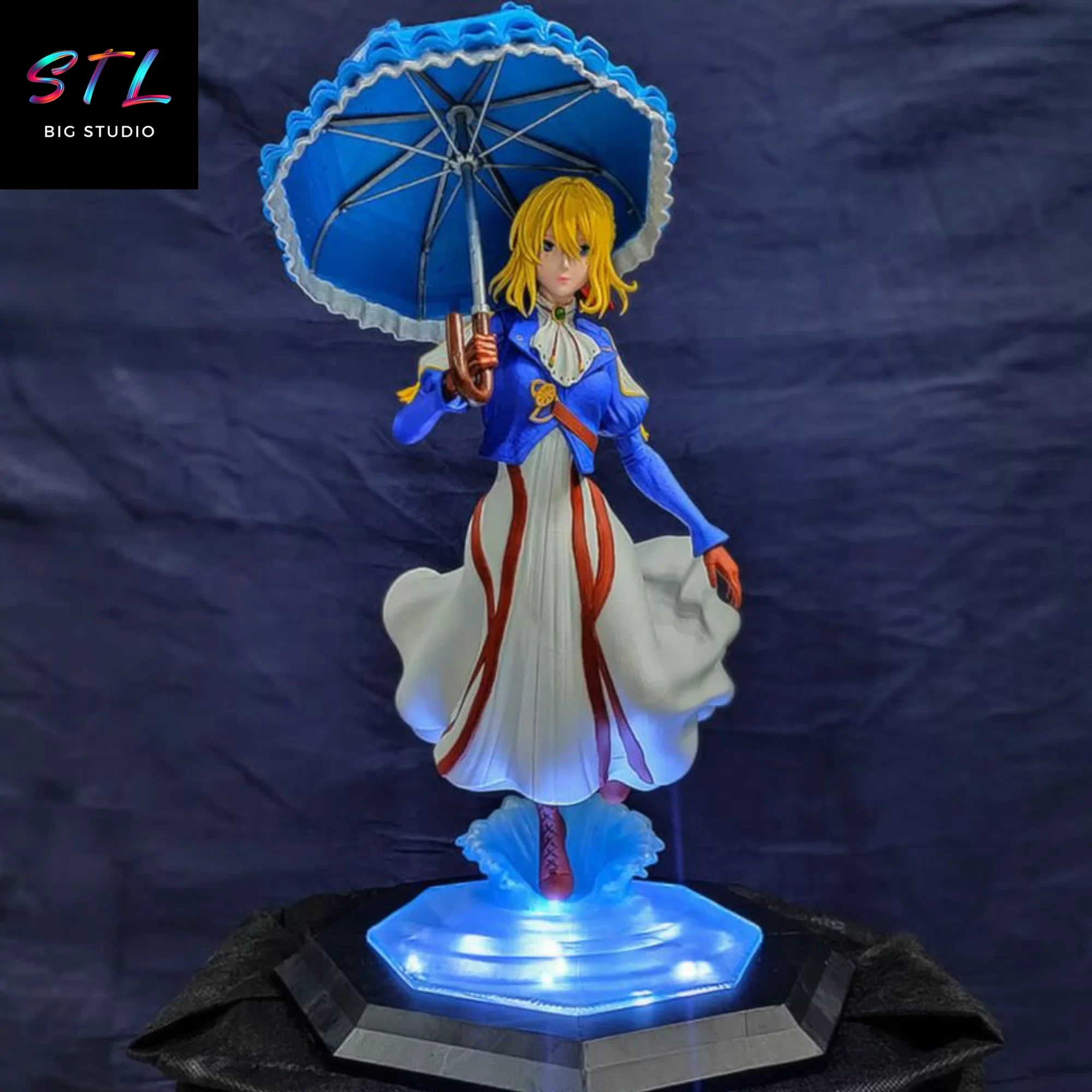 figura violet evergarden stl 3d