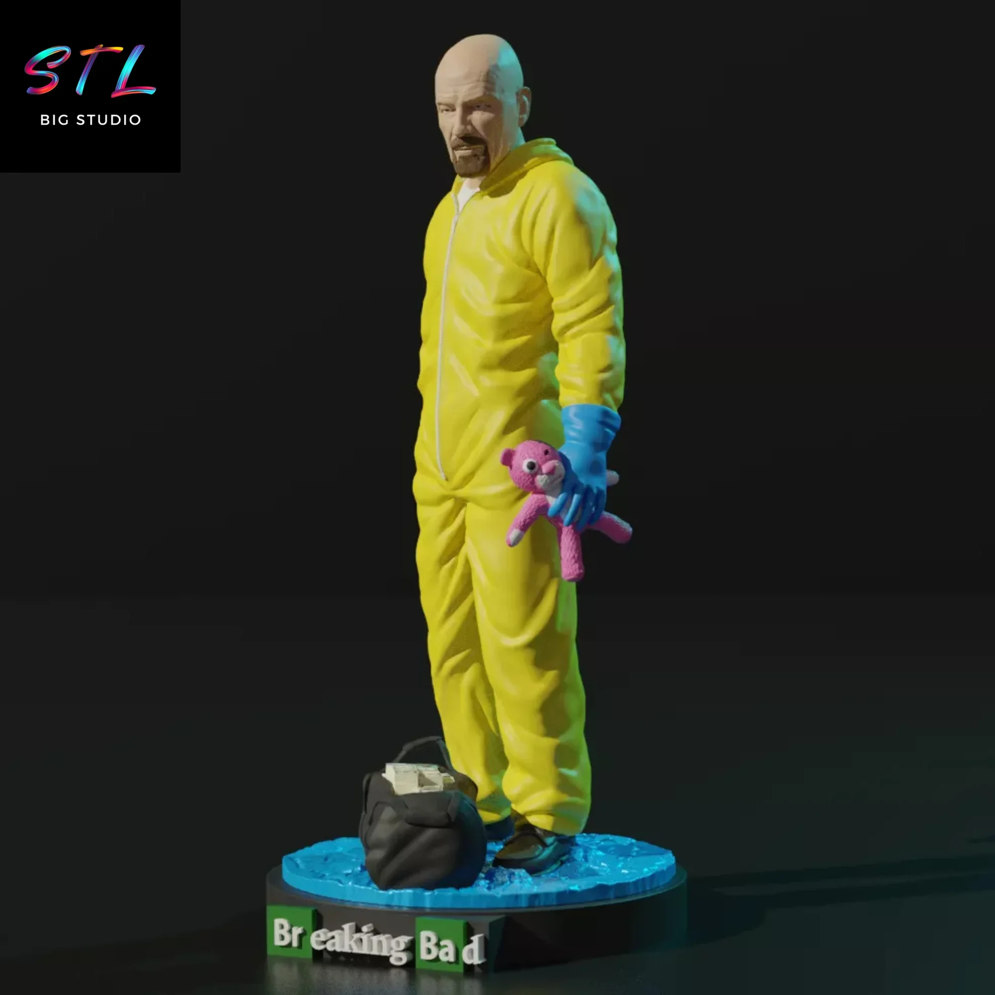 figura walter white stl impresion 3d breaking bad figura walter white stl impresion 3d breaking bad