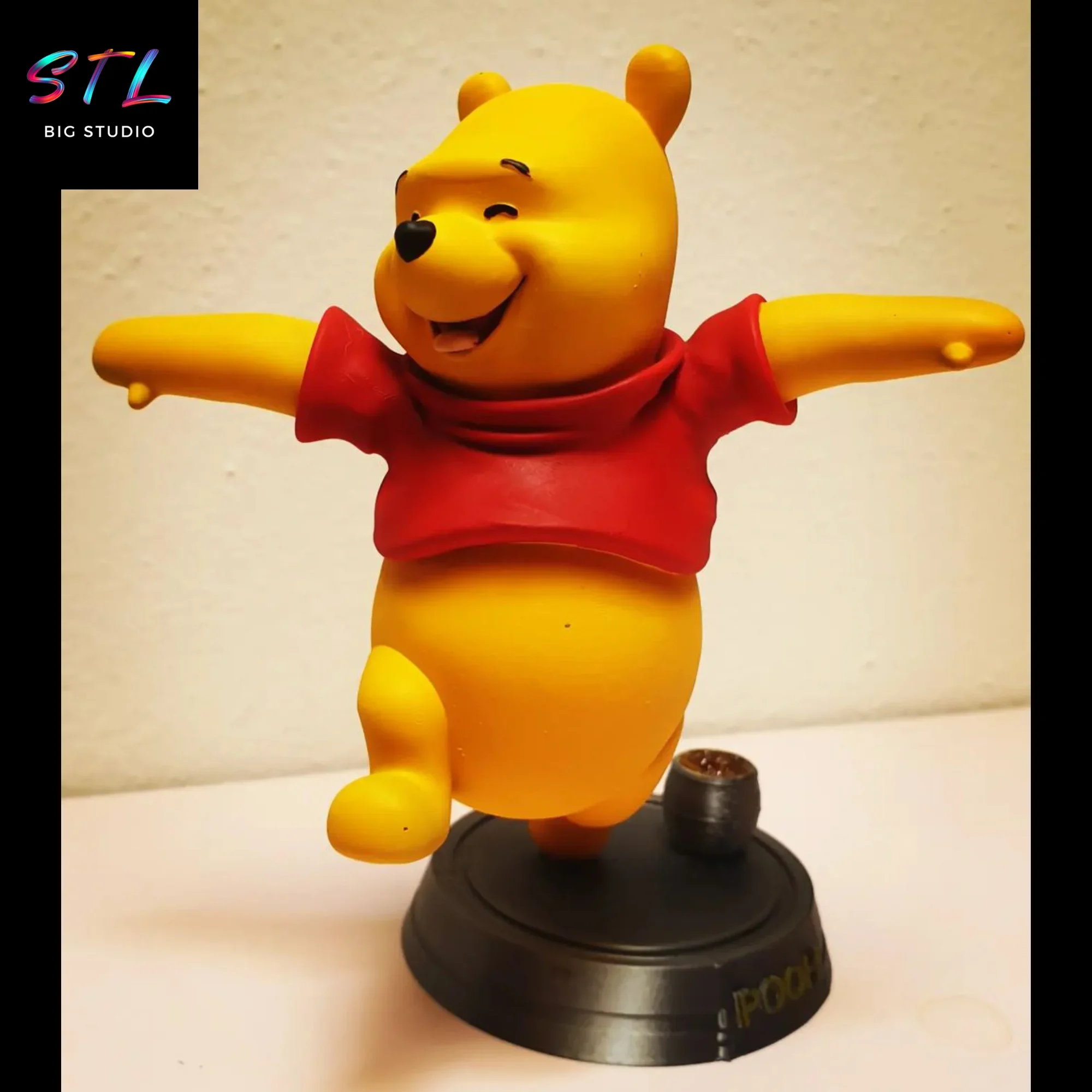 figura winnie the pooh stl para imprimir en 3d figura winnie the pooh stl para imprimir en 3d