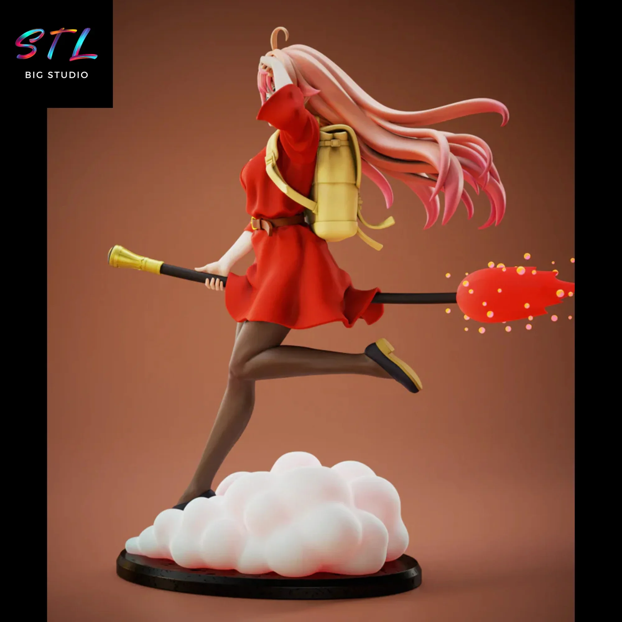 🧹 Nico Wakatsuki STL | Witch Watch | 3D Printable Figure