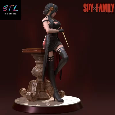 figura yor forger stl impresion 3d spy x family