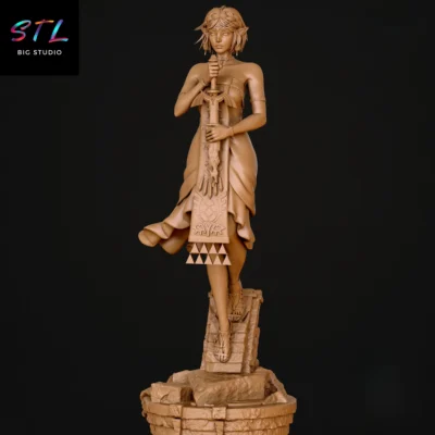 figura zelda stl impresion 3d tears of the kingdom