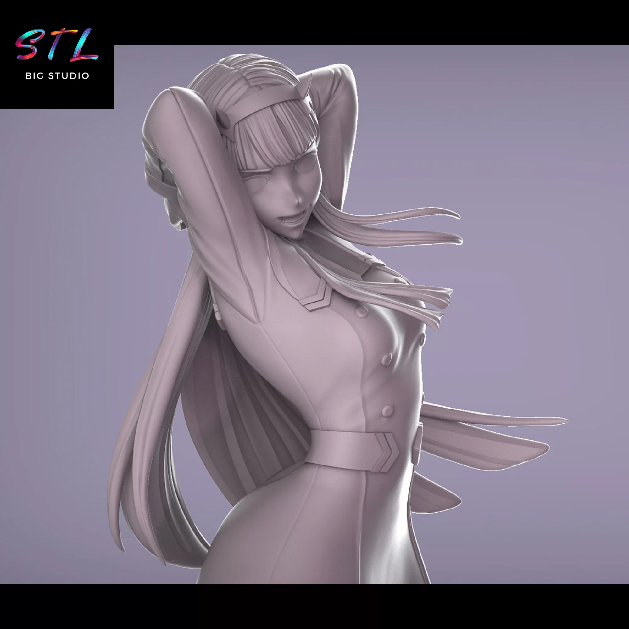 figura zero two stl 3d darling in the franxx figura zero two stl 3d darling in the franxx