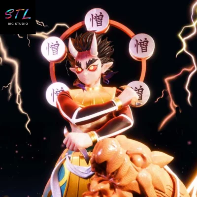 figura zohakuten stl demon slayer para impresion 3d