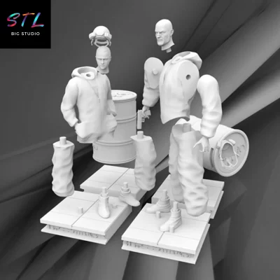 figuras breaking bad impresion 3d