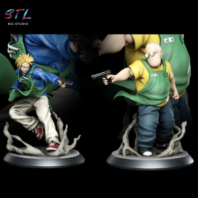 figuras sakomoto days stl impresion 3d anime manga