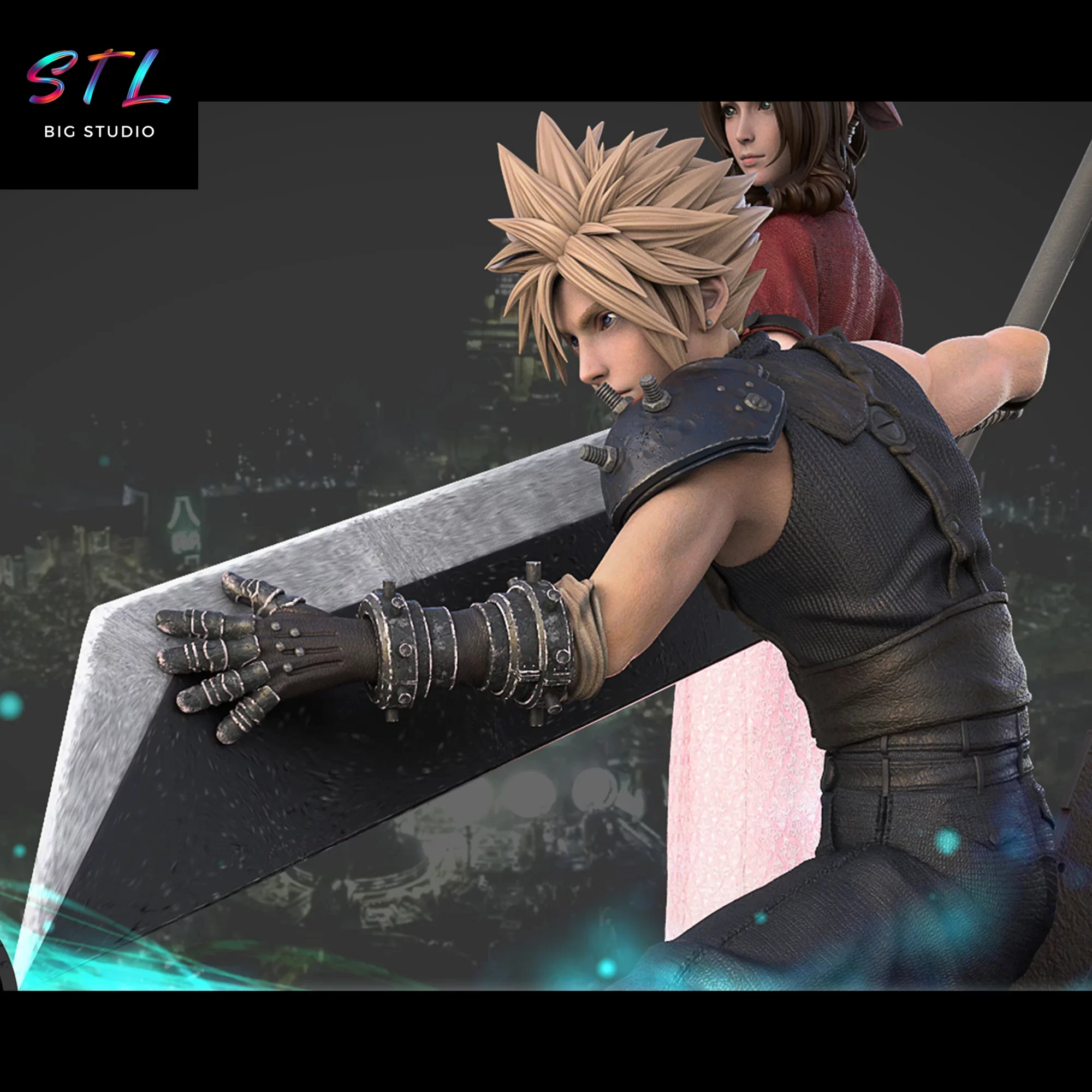 final fantasy 7 stl 3d print final fantasy 7 stl 3d print