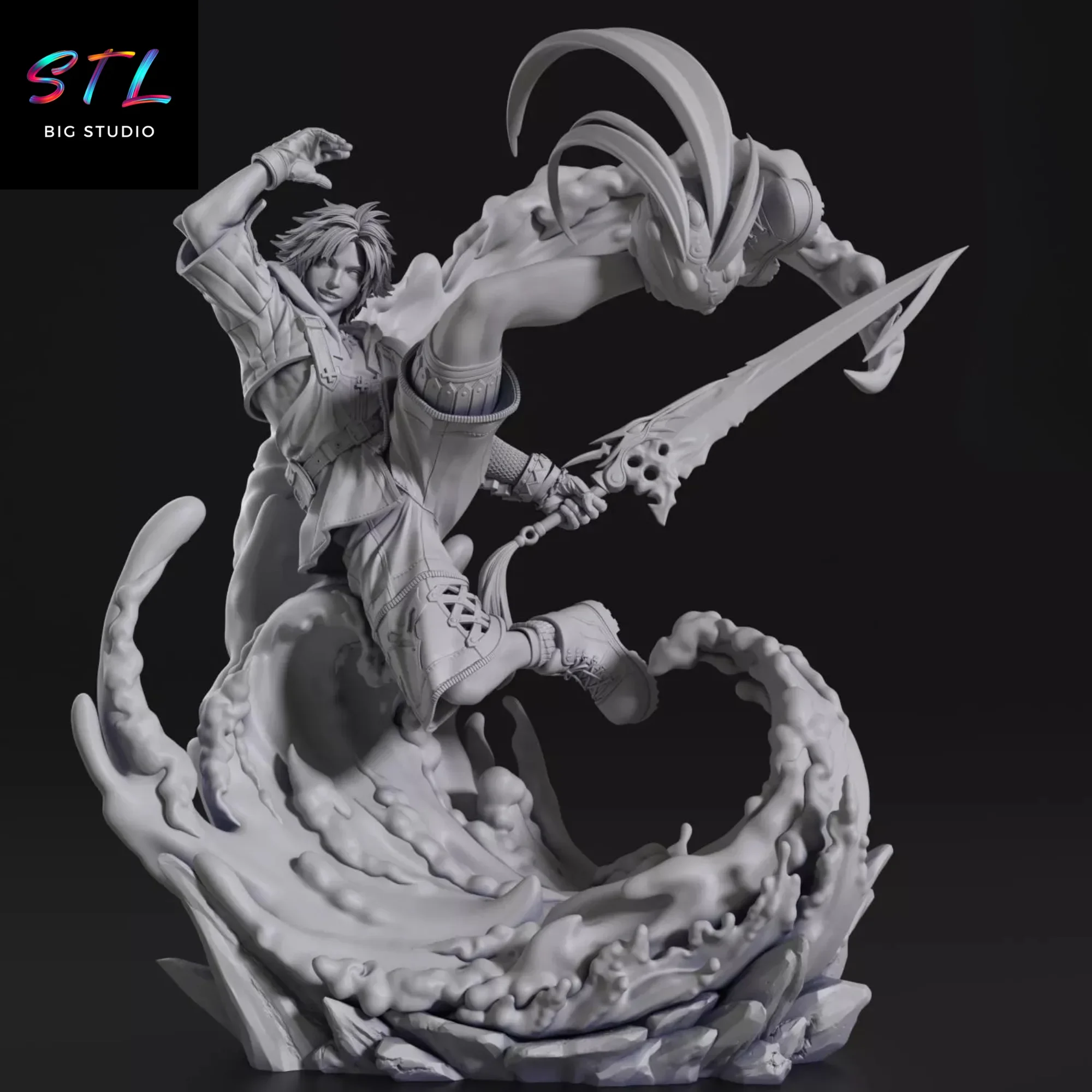 final fantasy x stl tidus para impresion 3d final fantasy x stl tidus para impresion 3d