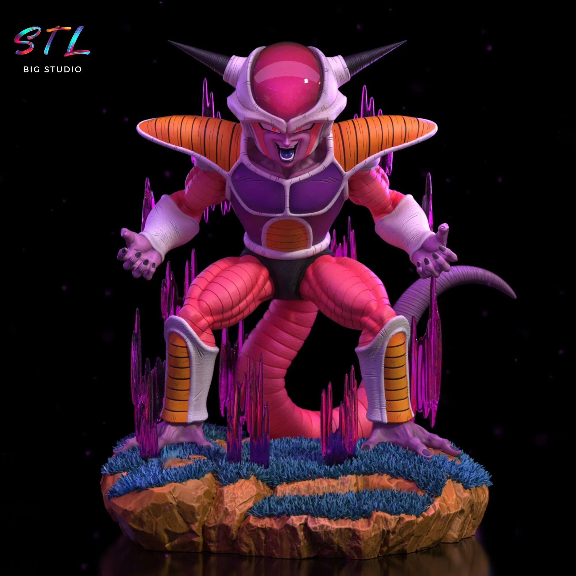 freezer primera forma stl dragon ball impresion 3d freezer primera forma stl dragon ball impresion 3d