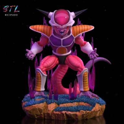 freezer primera forma stl dragon ball impresion 3d