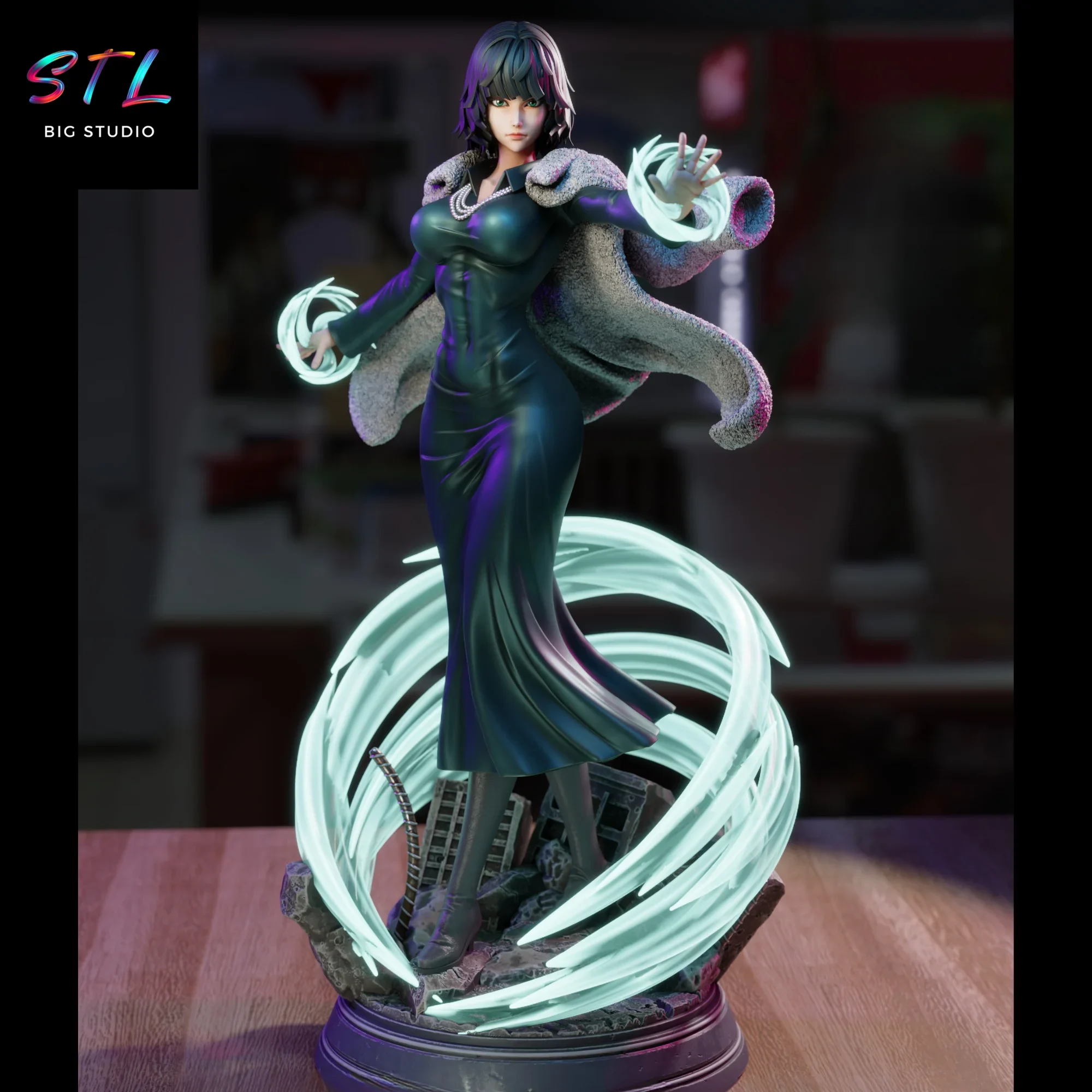 fubuki stl one punch man impresion 3d fubuki stl one punch man impresion 3d